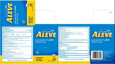 Bayer Aleve Label 5 1 2022